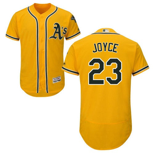 Matt Joyce Oakland Athletics yellow jersey