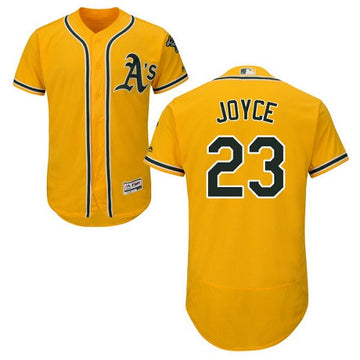 Matt Joyce Oakland Athletics yellow jersey