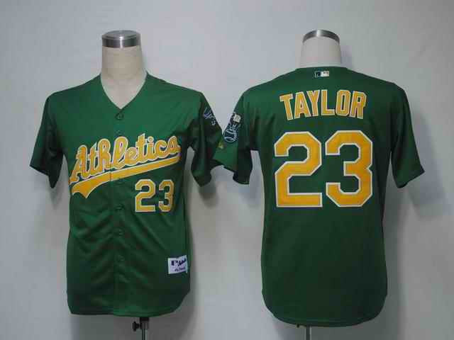 Taylor Oakland Athletics green jersey