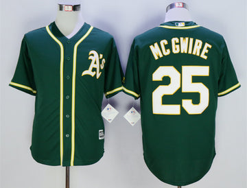 Mark McGwire Oakland Athletics green jersey