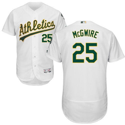 Mark McGwire Oakland Athletics white jersey