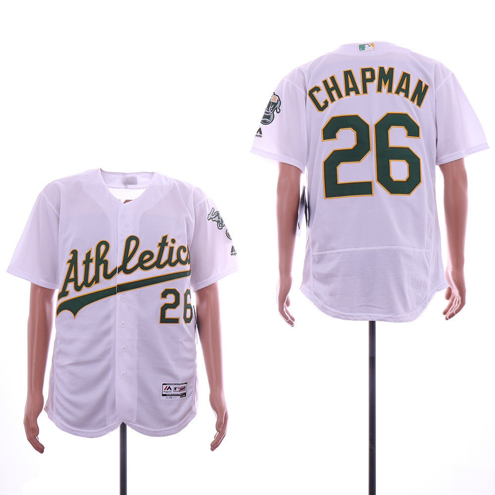 Matt Chapman Oakland Athletics white jersey