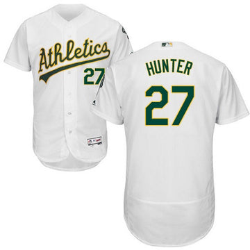 Catfish Hunter Oakland Athletics white jersey