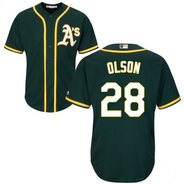 Matt Olson Oakland Athletics green jersey