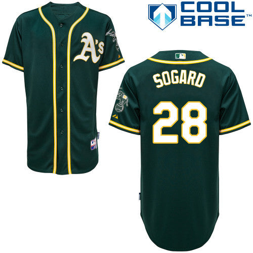 Sogard Oakland Athletics green jersey