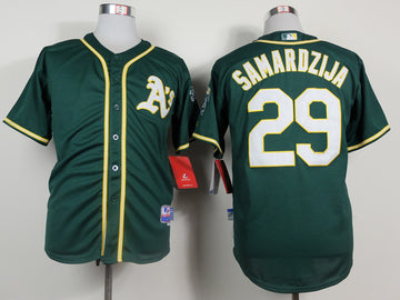 Samardzija Oakland Athletics green jersey