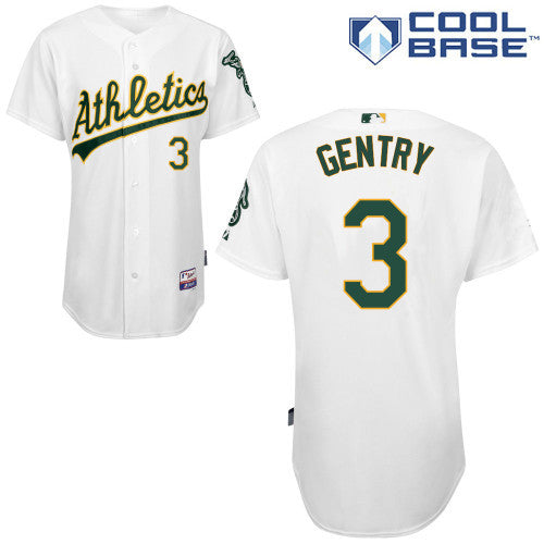 Gentry Oakland Athletics white jersey