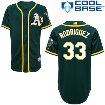 Rodgiguez Oakland Athletics green jersey