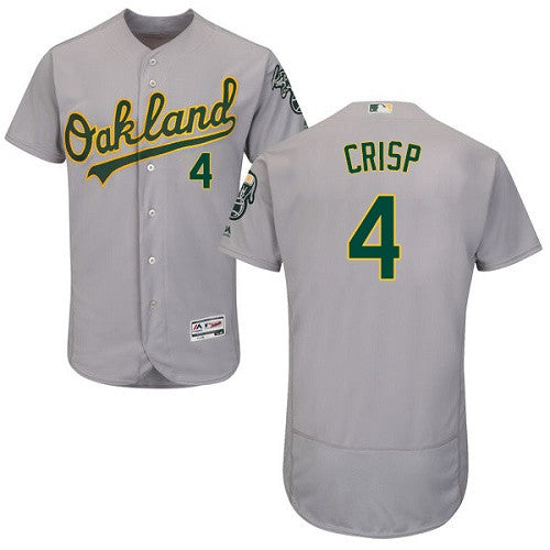 Coco Crisp Oakland Athletics gray jersey