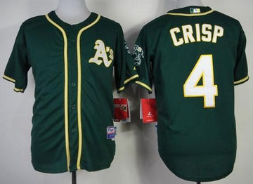 Coco Crisp Oakland Athletics green jersey