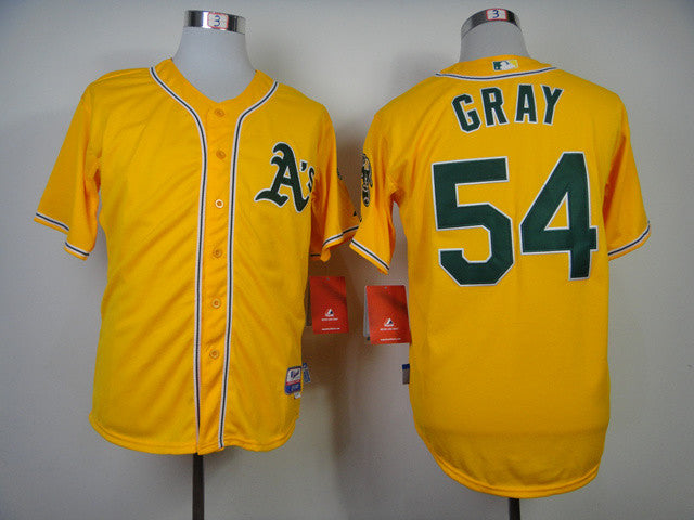 Oakland Athletics gray jersey