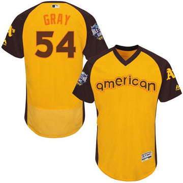 Athletics Sonny American League All-Star gray All-Star jersey