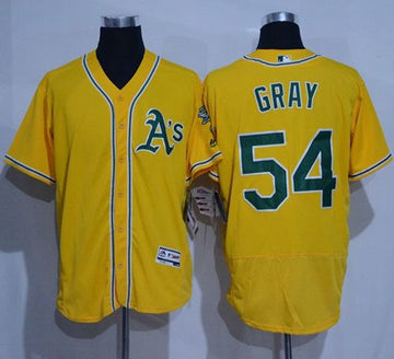 Sonny Gray Oakland Athletics gold Authentic jersey