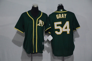 Sonny Gray Oakland Athletics green jersey