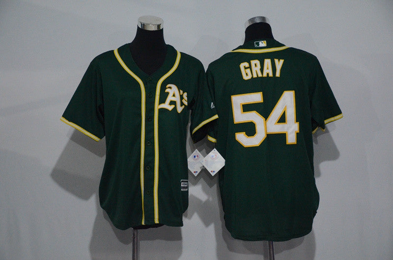 Sonny Gray Oakland Athletics green jersey