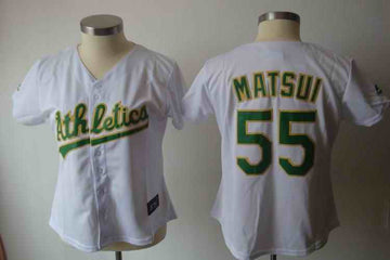 Matsui Oakland Athletics white jersey