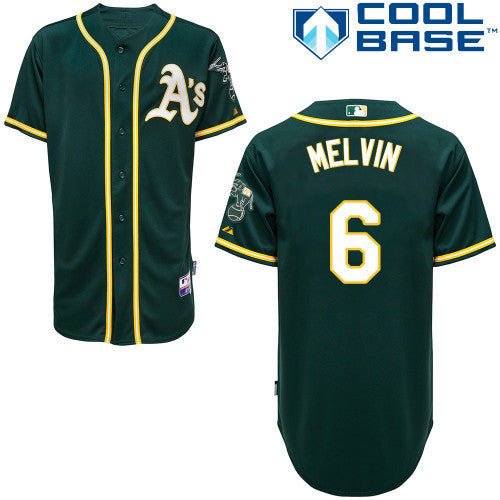 Melvin Oakland Athletics green jersey