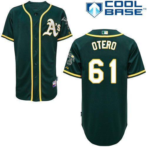 Otero Oakland Athletics green jersey