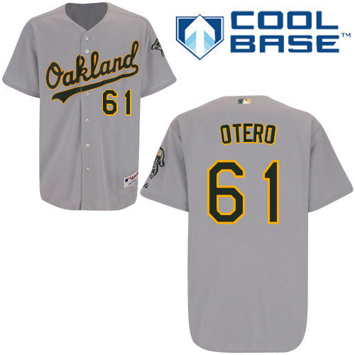 Otero Oakland Athletics grey jersey