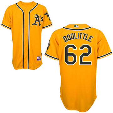 Doolittle Oakland Athletics yellow jersey