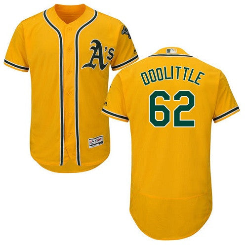 Sean Doolittle Oakland Athletics yellow jersey