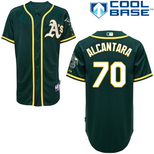 Alcantara Oakland Athletics green jersey