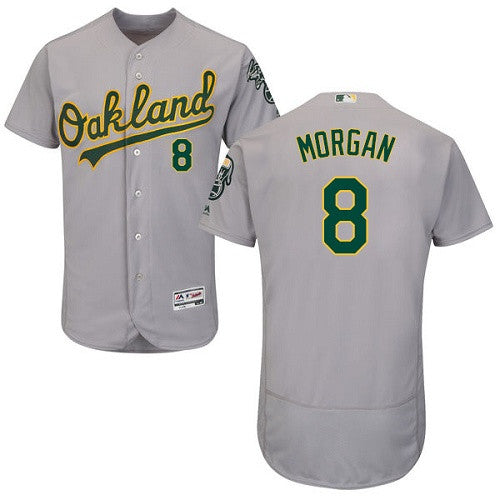 Joe Morgan Oakland Athletics gray jersey