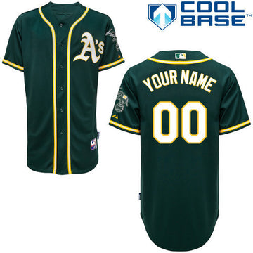 Oakland Athletics green jersey