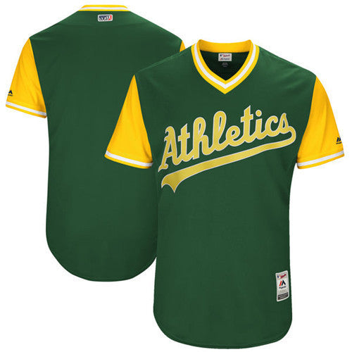 Majestic Oakland Athletics green jersey
