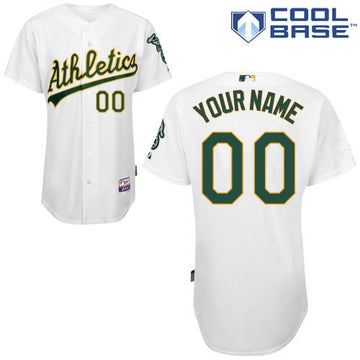 Oakland Athletics white jersey