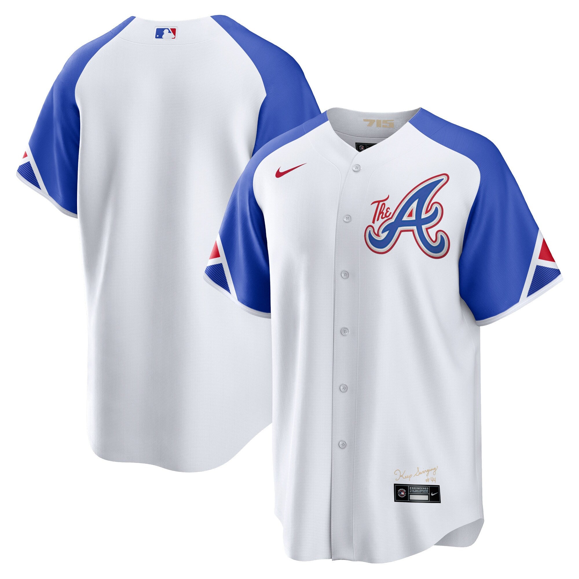 Atlanta Braves white City Connect jersey