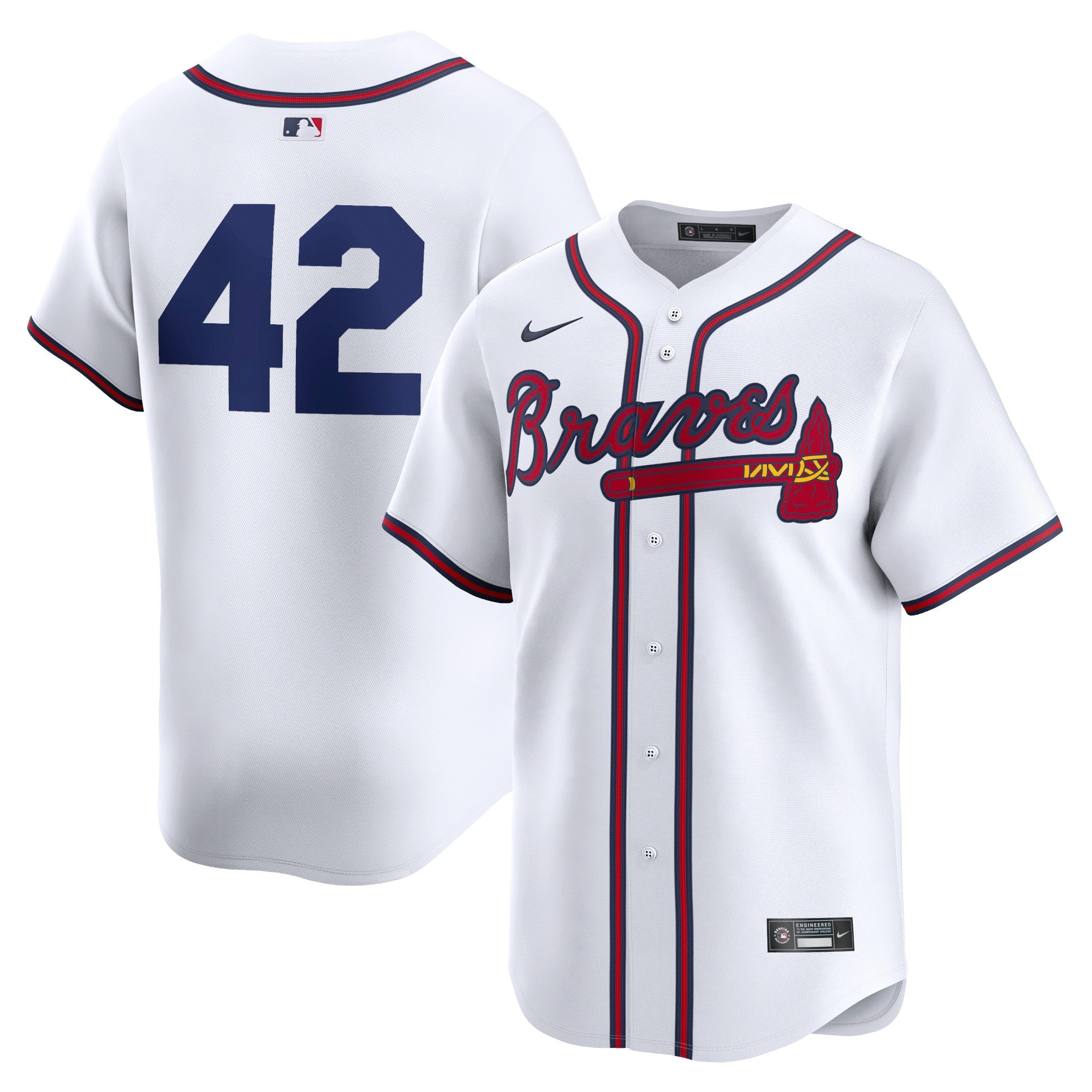 Atlanta Braves white Limited jersey