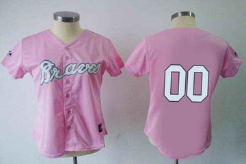 Custom Atlanta Braves pink jersey