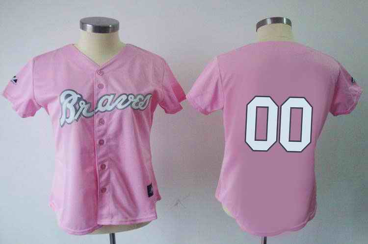 Custom Atlanta Braves pink jersey