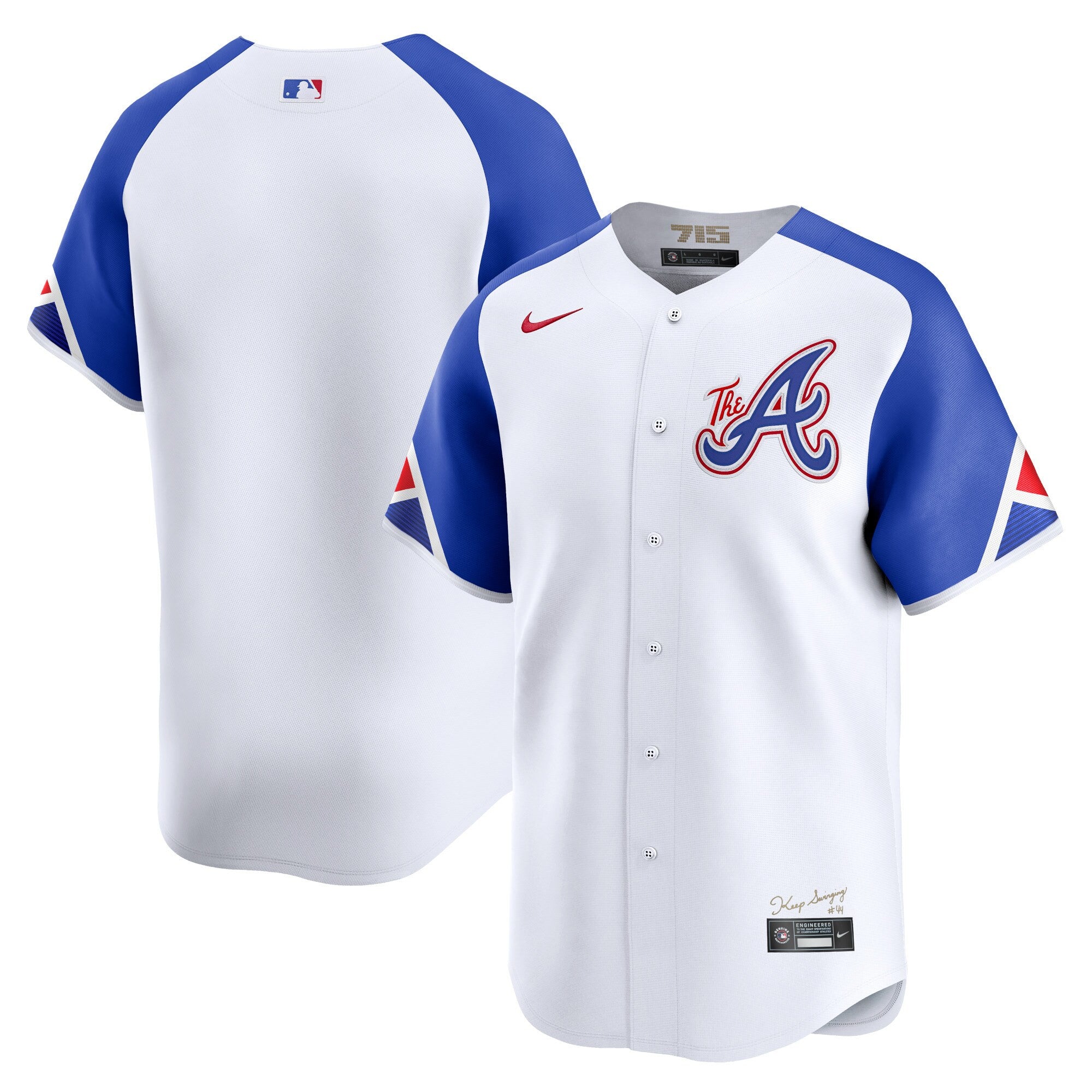 Atlanta Braves white City Connect jersey