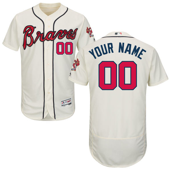 Atlanta Braves cream jersey