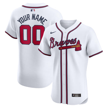 Atlanta Braves white Elite jersey
