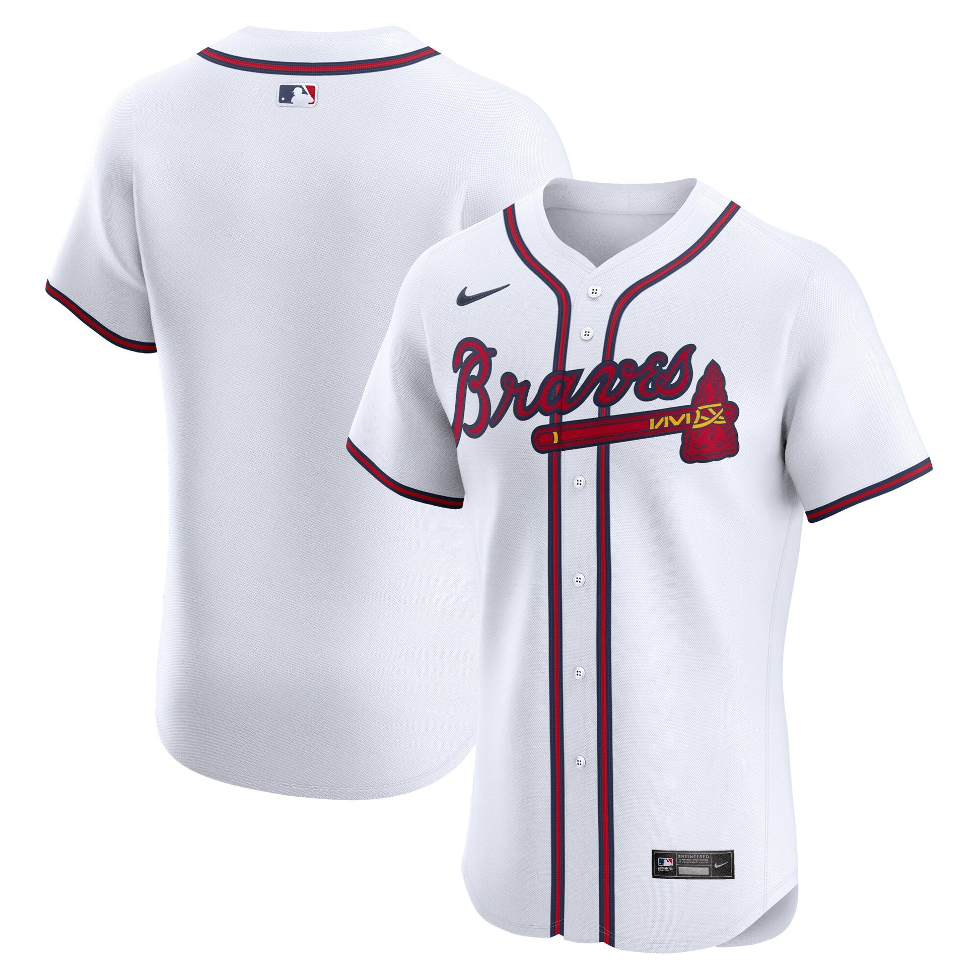 Atlanta Braves white Elite jersey