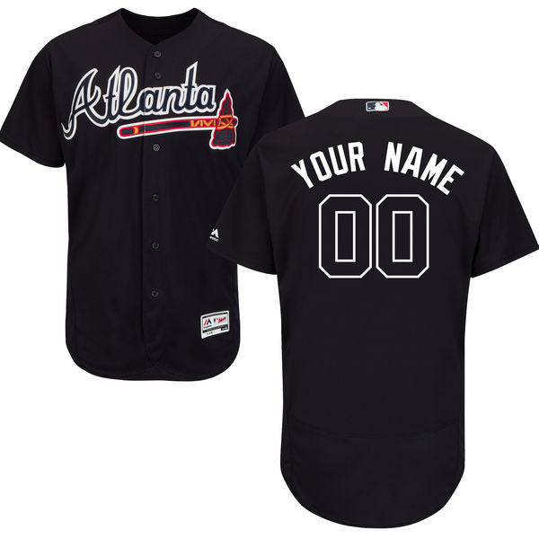 Atlanta Braves navy jersey