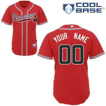 Atlanta Braves red jersey