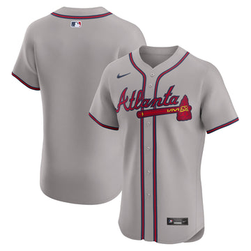 Atlanta Braves gray Elite jersey