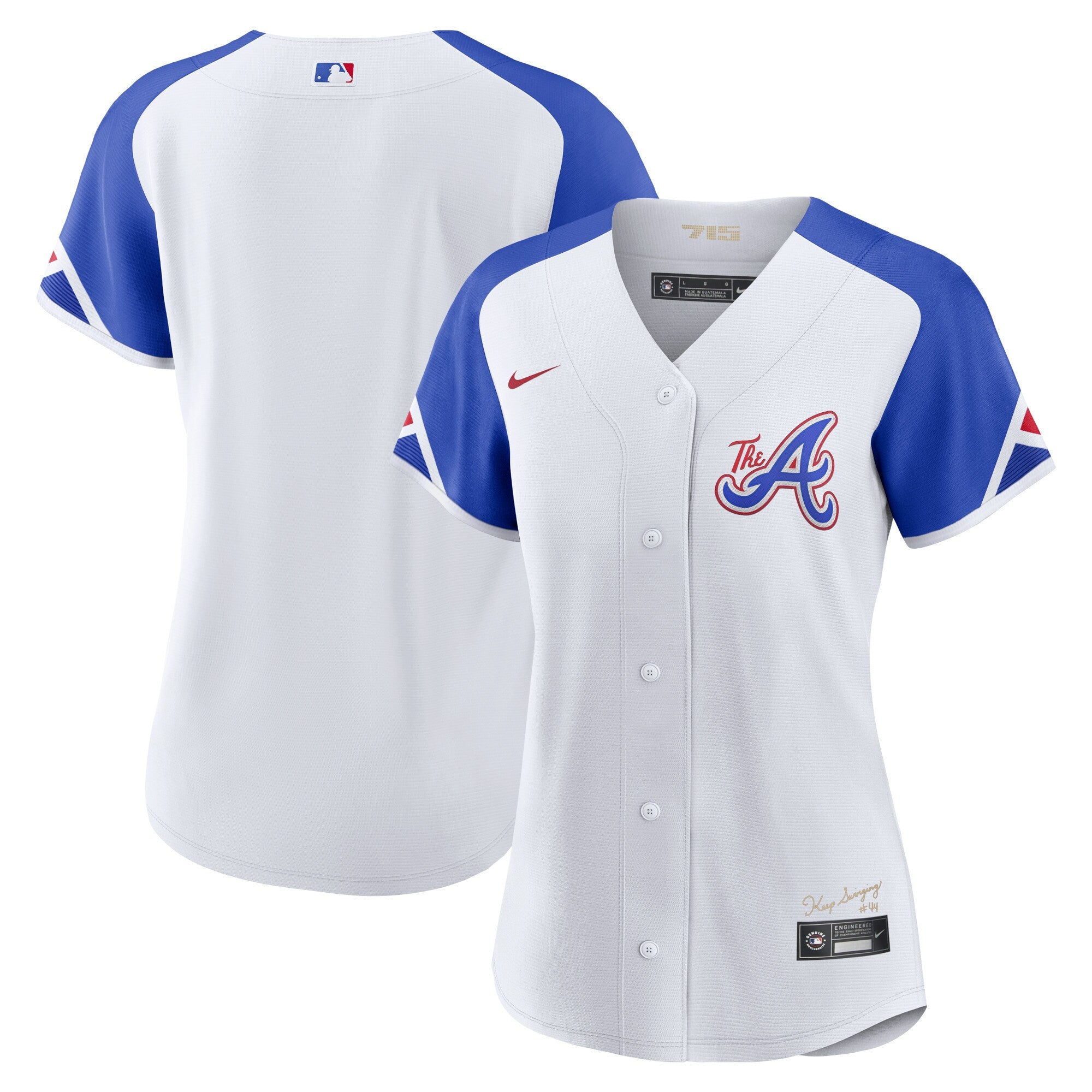 Atlanta Braves white City Connect jersey