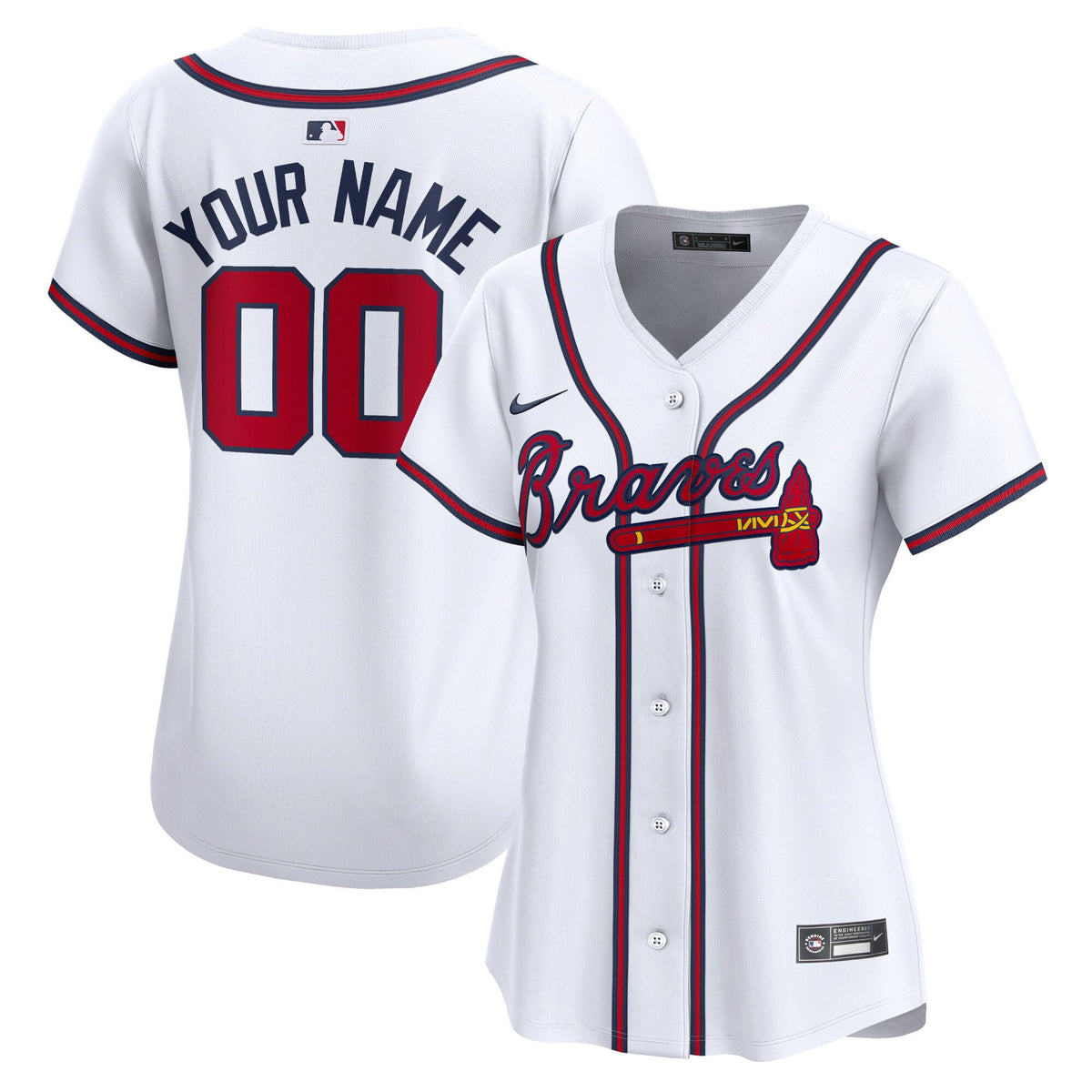 Atlanta Braves white Limited jersey