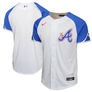 Atlanta Braves white City Connect jersey