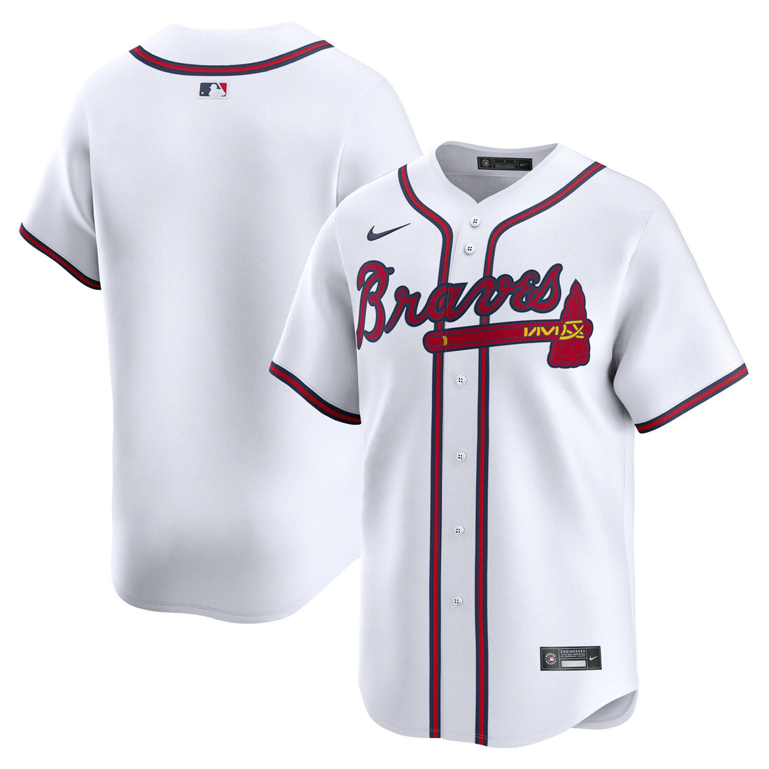 Atlanta Braves white Limited jersey