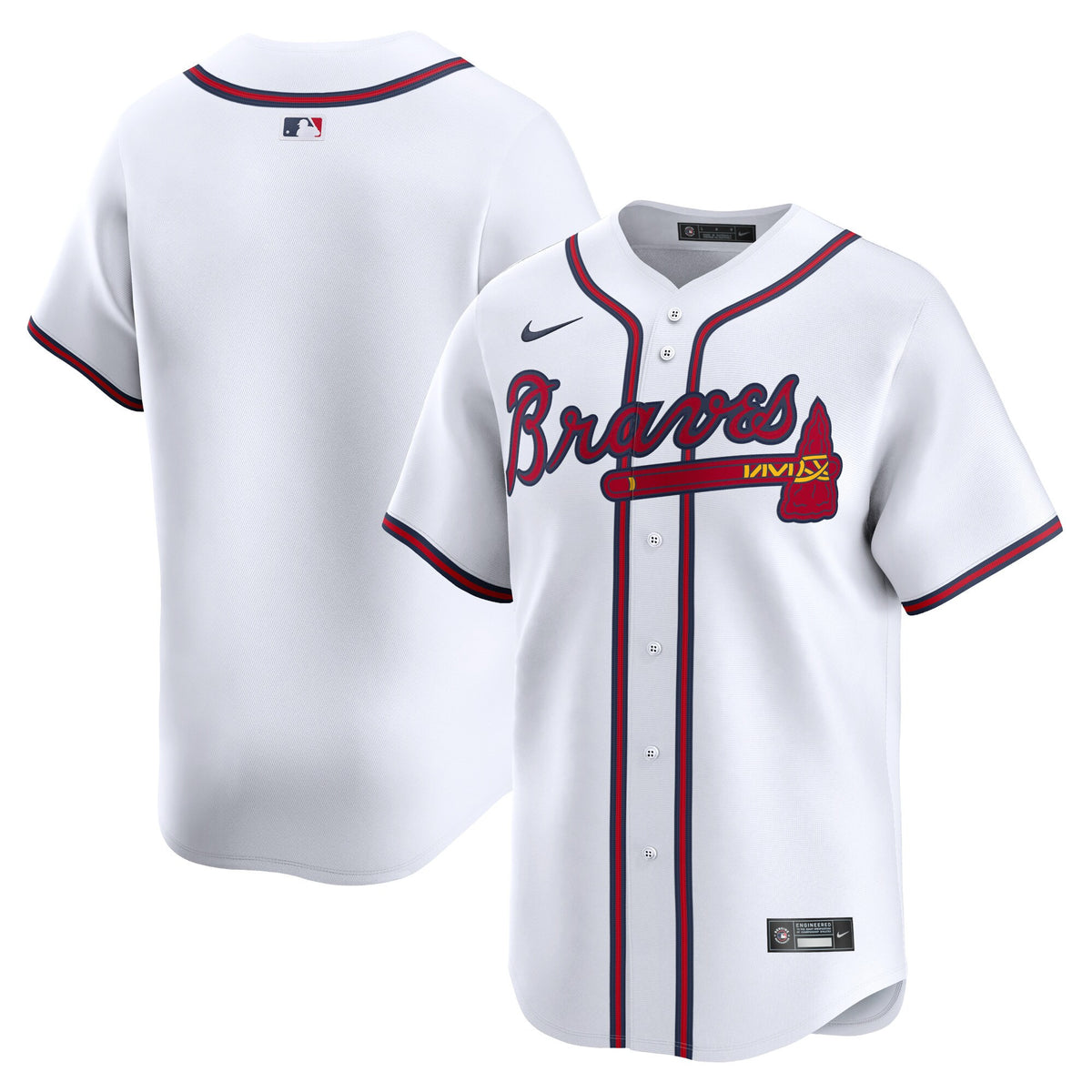 Atlanta Braves white Limited jersey