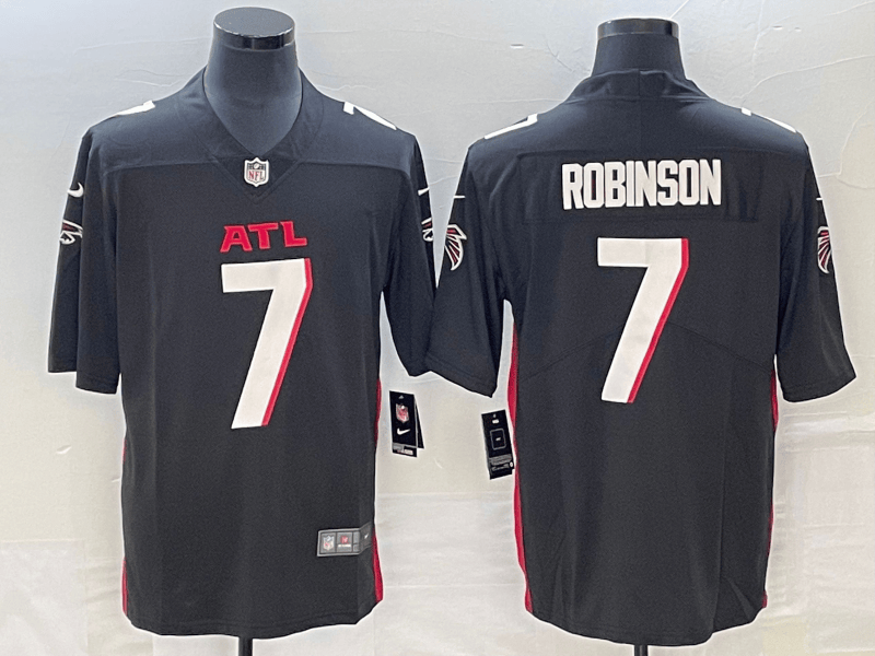 Bijan Robinson Atlanta Falcons black Vapor jersey