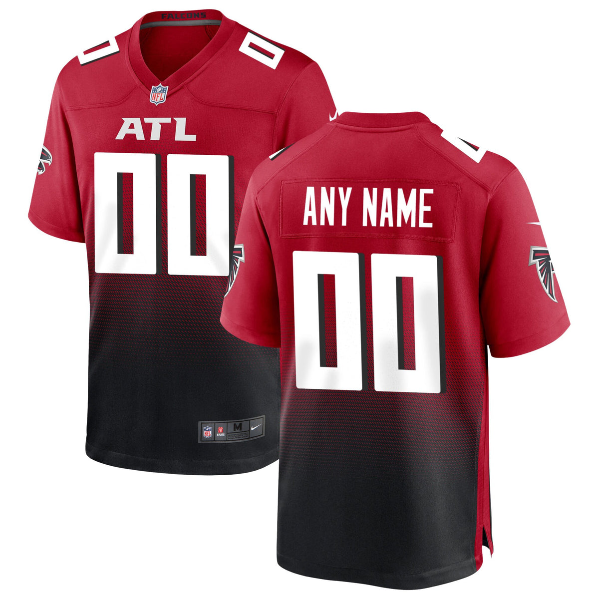 Atlanta Falcons red Alternate jersey