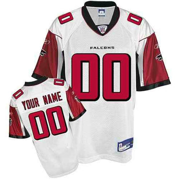 Custom Atlanta Falcons white jersey