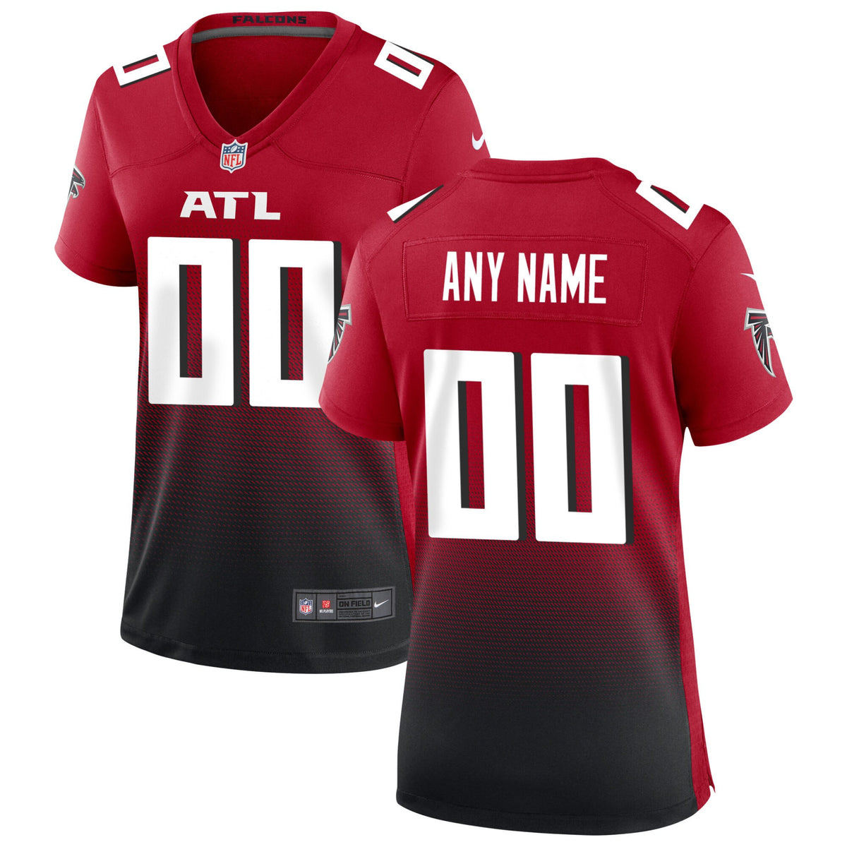 Atlanta Falcons red Alternate jersey